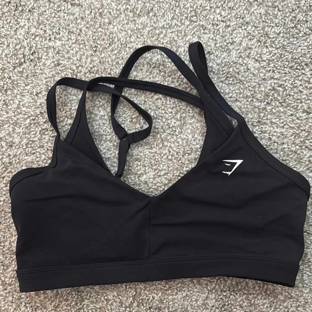 Gymshark Charcoal Sports Bra
